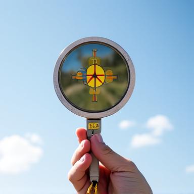 Emergency Signal Mirror Kit